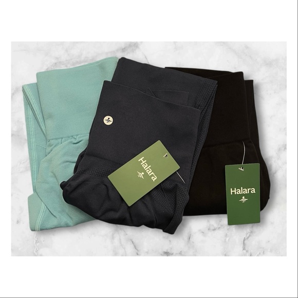 NWT (3) Halara Factory Compression Butt Cinch Leggings - Picture 2 of 11